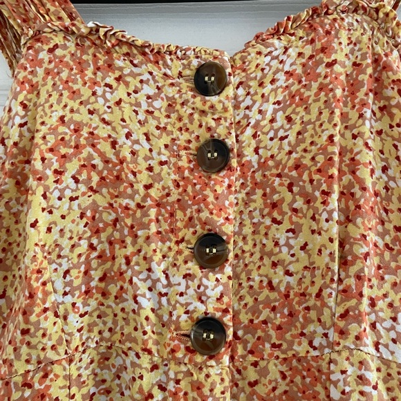 Japna 100% Rayon Midi Dress SZ S - Picture 2 of 5